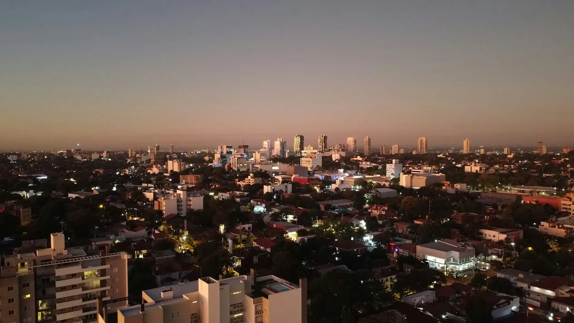 Asunción, Paraguay skyline — enquire about residency